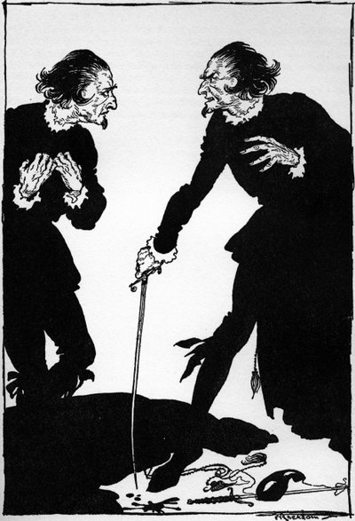 &39;William Wilson&39; de Edgar Allan Poe de Arthur Rackham