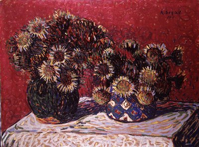 Dois Vasos de Flores de Arthur Segal