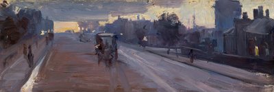 Hoddle St., 22h de Arthur Streeton