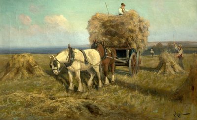 Carregando o vagão da colheita de Arthur Walker Redgate