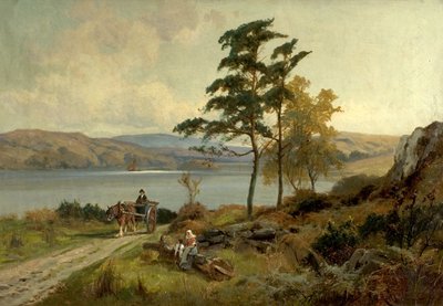 Perto de Betws-y-Coed, North Wales de Arthur Walker Redgate