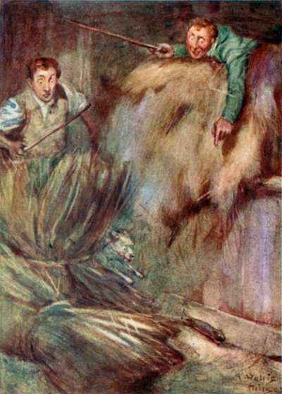 Ilustração para persuasão por Jane Austen de Arthur Wallis Mills