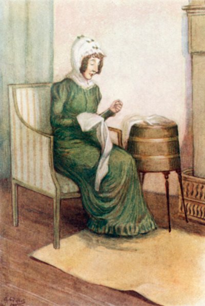 Ilustração para Orgulho e Preconceito por Jane Austen de Arthur Wallis Mills