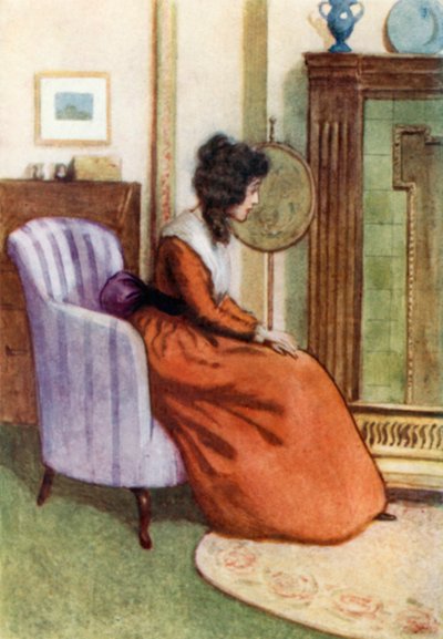 Ilustração para Senso e Sensibilidade por Jane Austen de Arthur Wallis Mills