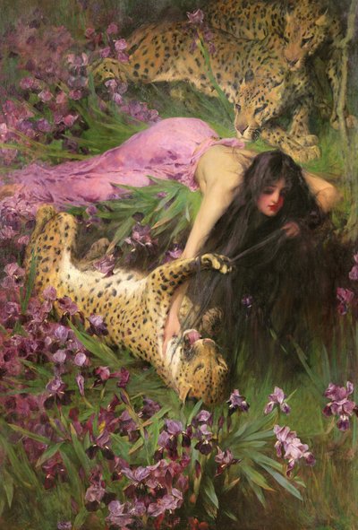 A Feiticeira, c.1901 de Arthur Wardle