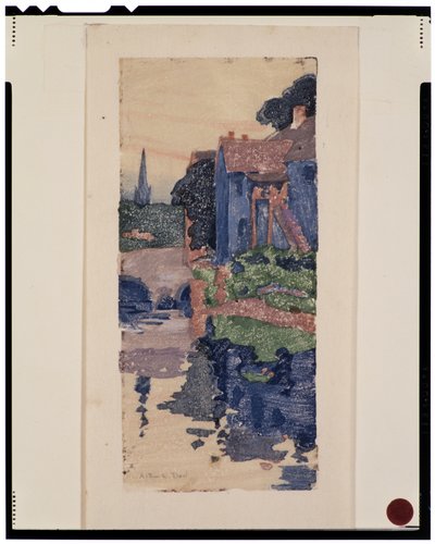 A casa azul de Arthur Wesley Dow