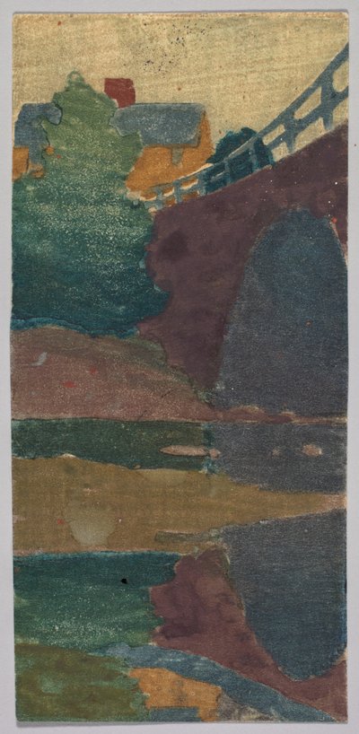 A Ponte Velha ou Ponte de Ipswich de Arthur Wesley Dow