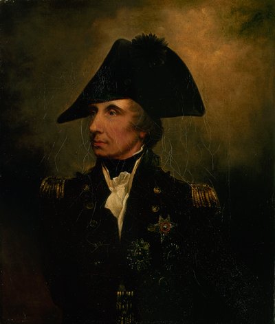 Vice-almirante Horatio Nelson de Arthur William Devis