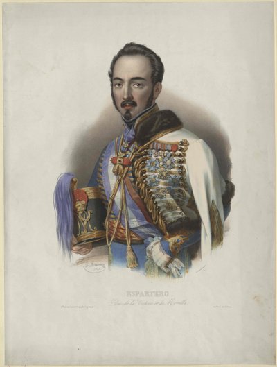 1.o Duque de La Victoria Espartero de Artist Unknown