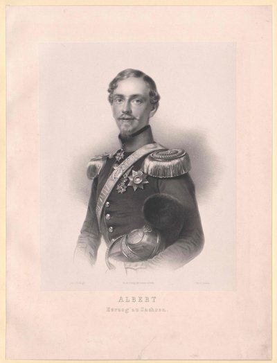 Alberto I, rei da Saxónia, de Artist Unknown