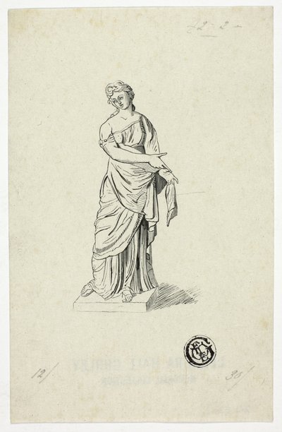 Figura alegórica (estátua) de Artist Unknown