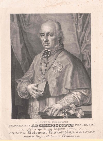 Aloysius Joseph conde Kolovrat Krakowski de Artist Unknown
