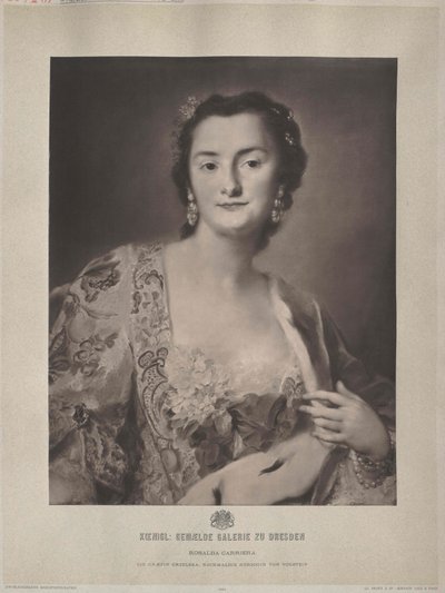 Anna Caroline condessa Orzelska de Artist Unknown