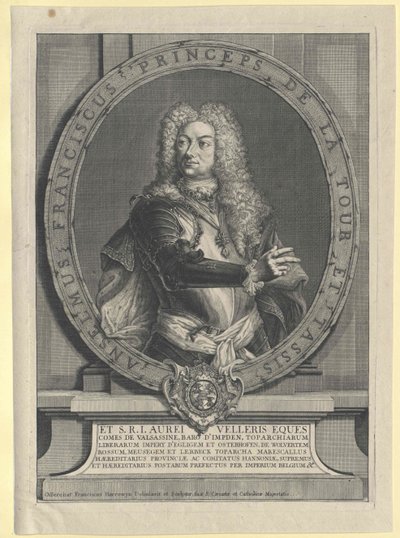 Anselm Franz conta Thurn e Taxis de Artist Unknown