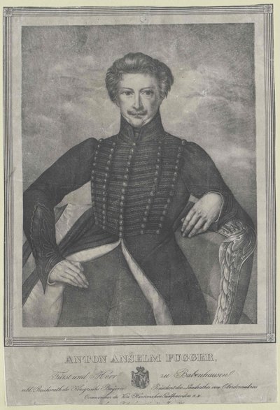 Anton Anselm conde Fugger-Babenhausen de Artist Unknown