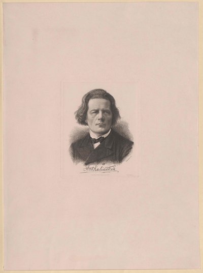 Anton Rubinstein (impressão) de Artist Unknown