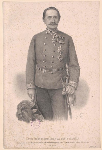Anton barão Mollinary de Monte Pastello de Artist Unknown