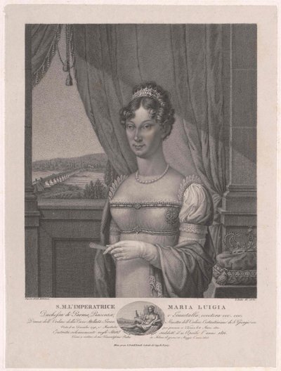 Arquiduquesa da Áustria (1791-1847) Maria Louisa de Artist Unknown