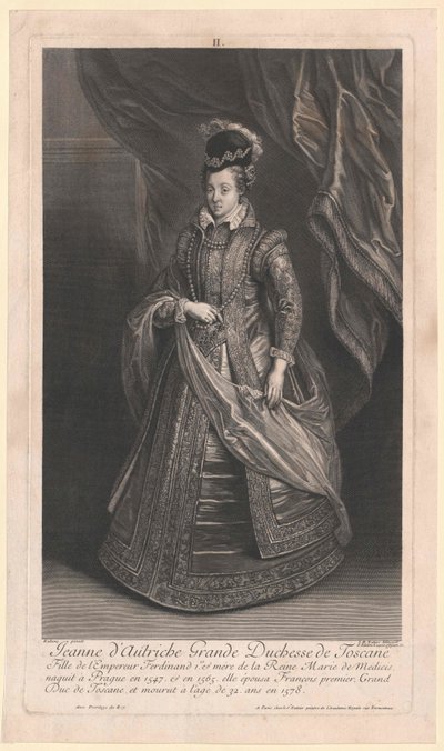 Arquiduquesa da Áustria Johanna de Artist Unknown
