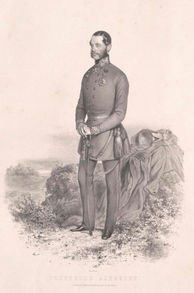 Arquiduque da Áustria (1817-1895) Albrecht de Artist Unknown