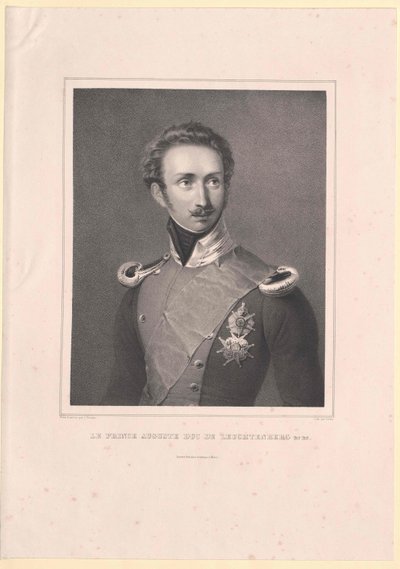 Augusto duque de Leuchtenberg de Artist Unknown