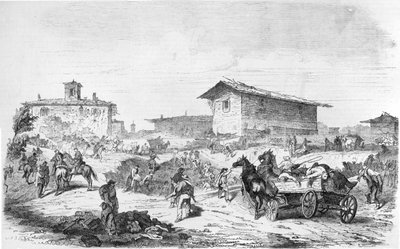 Batalha de fuchsin básico 1859 de Artist Unknown