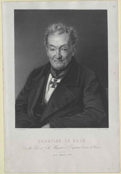 Christian von Beck de Artist Unknown