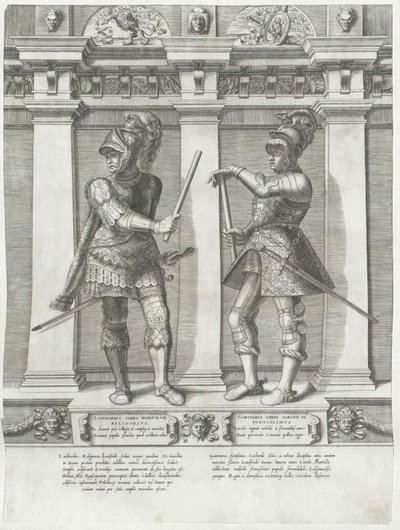 Conde de Habsburgo Guntram, o Forte de Artist Unknown