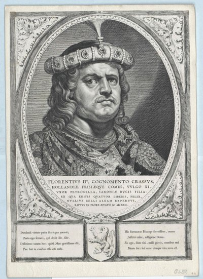 Conde de Holanda Florença II (impressão) de Artist Unknown