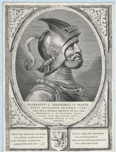 Conde de Holanda Florença I (impressão) de Artist Unknown