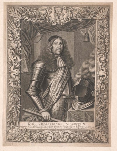 Conde palatino e conde de Sulzbach Christian August de Artist Unknown