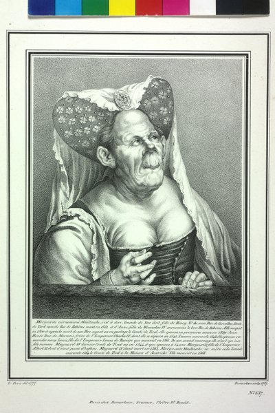 Condessa do Tirol Margarida Maultasch de Artist Unknown