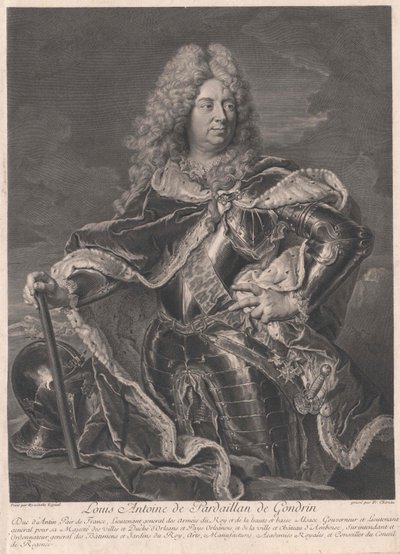 Duque de Pardaillan de Gondrin de Artist Unknown