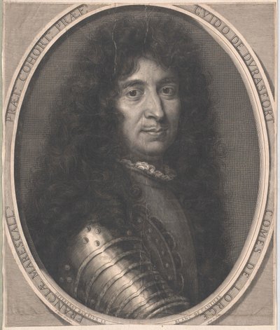 Duque de Lorges Durfort (impressão) de Artist Unknown