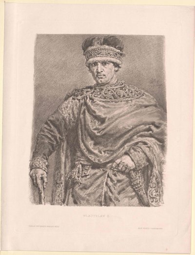 Duque da Polónia Vladislav II de Artist Unknown