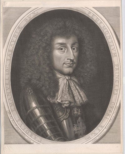 Duque de Saboia Carlos Emanuel II de Artist Unknown