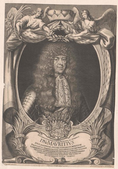 Duque de Saxe-Zeitz Moritz de Artist Unknown