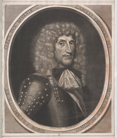 Eleitor do Palatinado Carlos I Luís de Artist Unknown
