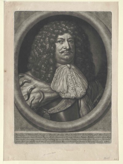 Eleitor de Brandeburgo Friedrich Wilhelm de Artist Unknown