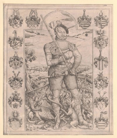 Eleitor da Saxónia Johann Frederick I de Artist Unknown