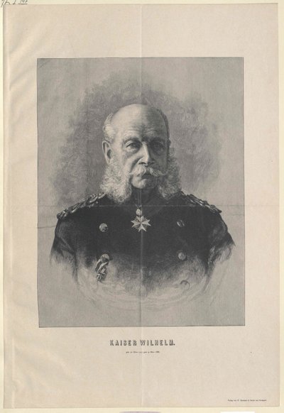 Imperador Guilherme I de Artist Unknown