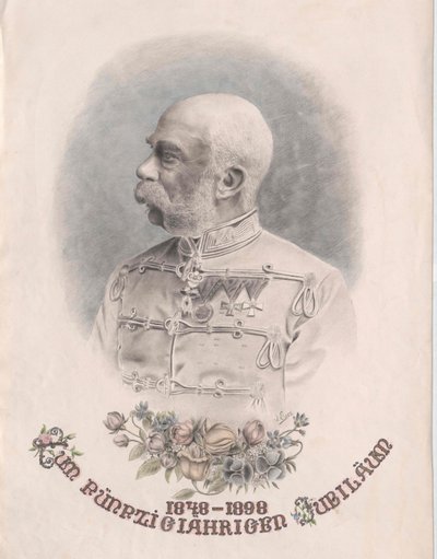 Imperador da Áustria Franz Joseph I de Artist Unknown