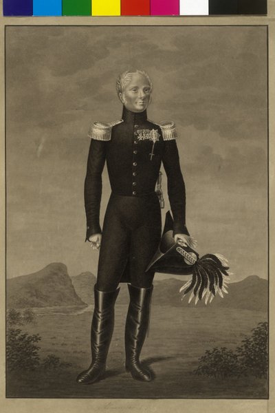 Imperador da Rússia Alexandre I de Artist Unknown