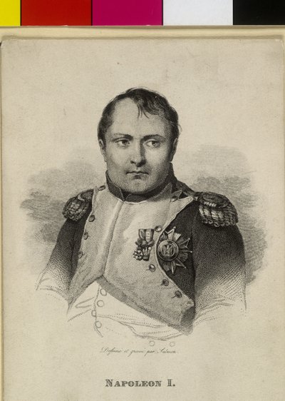 Imperador dos franceses Napoleão I Bonaparte de Artist Unknown