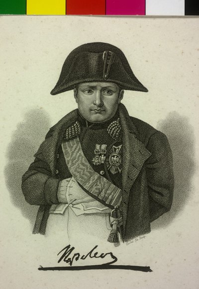 Imperador dos franceses Napoleão I Bonaparte de Artist Unknown