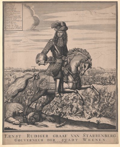 Ernst Roger conde Starhemberg de Artist Unknown