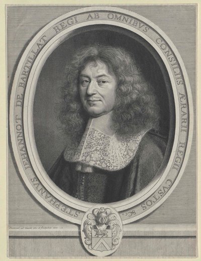 Etienne de Bartillat (gravura) de Artist Unknown