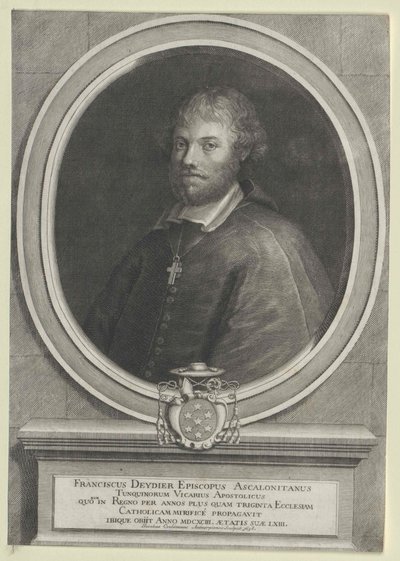 Francois Deidier (impressão) de Artist Unknown