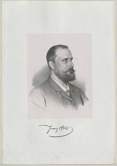 Franz Roth (impressão) de Artist Unknown