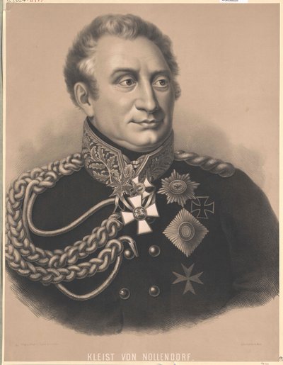 Frederic Henry count Brill von Nollendorf (impressão) de Artist Unknown